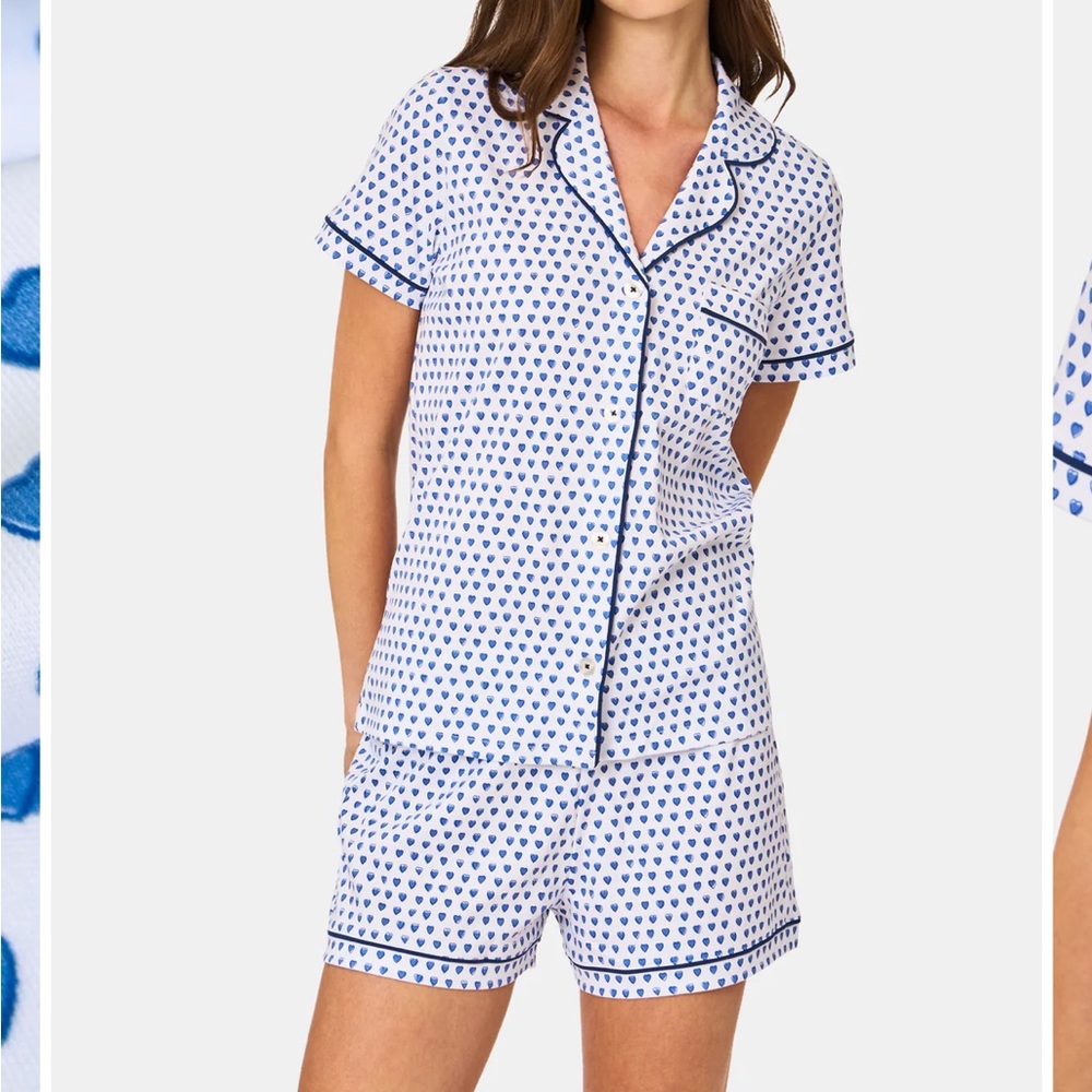 Roller Rabbit Hearts Polo Pajamas